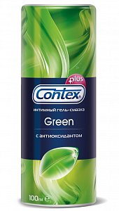 Contex Plus Гель-смазка Green антиоксидантный 100 мл