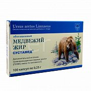 Медвежий жир топленый капсулы 0,3г 100 шт. (БАД)