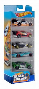 Hot Wheels Набор из 5 машинок Track Builder 1806/DJD27