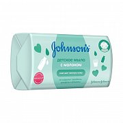 Johnson`s Baby Мыло с натуральным молоком 90 г Johnson`s Baby Мыло с натуральным молоком 90 г