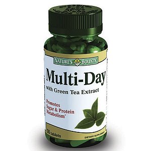 Nature`s Bounty Витаминный комплекс Мультидэй с экстрактом зеленого чая таблетки 50 шт. (БАД)