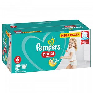 Pampers Подгузники-трусики Pants Extra Large 16+ 88 шт.