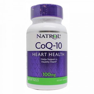 Natrol Коэнзим Q-10 капсулы гелевые 100 мг 60 шт. (БАД)