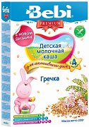 Bebi Premium Каша молочная Гречневая с 4 мес. 200 г Bebi Premium Каша молочная Гречневая с 4 мес. 200 г