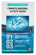 Комплекс экстрактов Гинкго билоба и Готу кола капс 30 шт