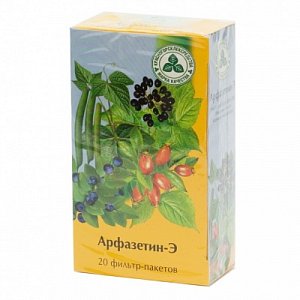 Арфазетин-Э сбор растительный фильтр-пакеты 2 г 20 шт.