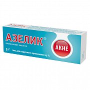 Азелик гель для наружного применения 15% туба 5 г Азелик