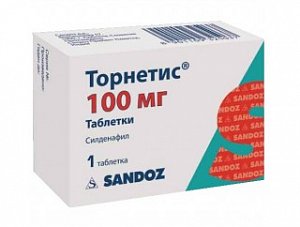 Торнетис таблетки 100 мг 1 шт.