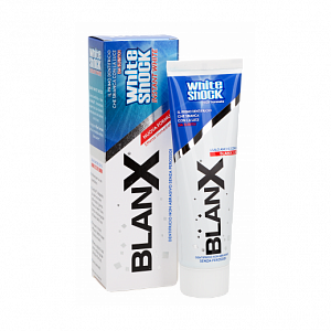 Blanx White Shock Зубная паста отбеливающая 75 мл