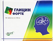 Глицин форте таблетки 50 шт. Фармгрупп (БАД)