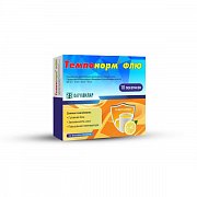 Темпонорм флю порошок для приготовления раствора для приема внутрь пакетики 10 шт.