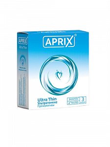 Aprix Презервативы Ultra Thin ультратонкие №3