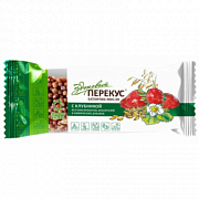 Батончик-мюсли Здоровый перекус 55г клубника