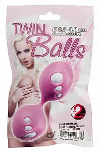 Orion вагинальные шарики Delicious Twin Balls розовые 5111700000