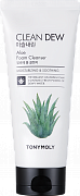 Tony Moly Пенка для умывания с экстрактом алоэ Clean Dew Aloe 180 мл
