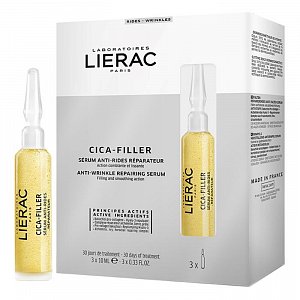 Lierac Cica-Filler Сыворотка восстанавливающая против морщин 10мл х 3 шт.
