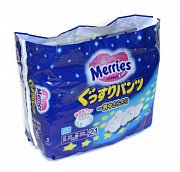 Merries Подгузники-трусики ночные 12-22 кг 21 шт. Merries Подгузники-трусики ночные 12-22 кг 21 шт.