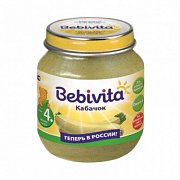 Bebivita Пюре Кабачок 100 г с 4 мес.