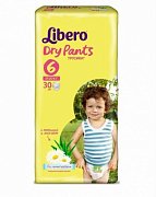 Libero Подгузники-трусики dry pants эконом XL 13-20 кг 30 шт. Libero Подгузники-трусики dry pants эконом XL 13-20 кг 30 шт.