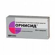 Орнисид 250 мг n20 таб. Орнисид 250 мг n20 таб.