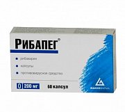 Рибапег капсулы 200 мг 60 шт. Макиз-Фарма