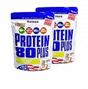 Weider Protein 80+ 500 г банан пакет