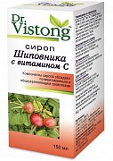 Dr. Vistong Сироп Шиповник с витамином C 150 мл