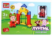 Город Мастеров ВВ-8883-R Конструктор Лунтик И Его Друзья - Мила 30 Деталей Город Мастеров ВВ-8883-R Конструктор Лунтик И Его Друзья - Мила 30 Деталей