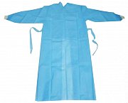 Халат хирур. Дл.140см .пл.42, рукав на резинке н ст