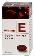 Витамин E Зентива капсулы 100 мг 30 шт. Витамин E Зентива капсулы 100 мг 30 шт.