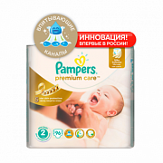 Pampers Подгузники Premium Care Mini 3-6 кг 96 шт.