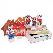 Краснокамская Игрушка Н-11 Персонажи сказки Три поросенка