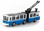 Технопарк SB-15-34-T Троллейбус с резинкой металлический 12 см