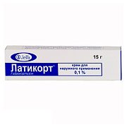 Латикорт крем 0,001 15г Латикорт крем 0,001 15г