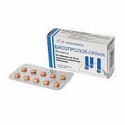 Бисопролол-Прана - таблетки от давления, инструкция по применению