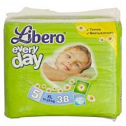 Libero Подгузники Everyday экстра лардж 11-25 кг 38 шт. Libero Подгузники Everyday экстра лардж 11-25 кг 38 шт.