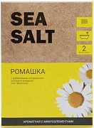 Соль морская природная 500г с микроэлементами и экстрактом ромашки