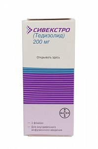 Сивекстро лиофилизат для приготовления концентрата для раствора для инфузий 200 мг флакон 1 шт.