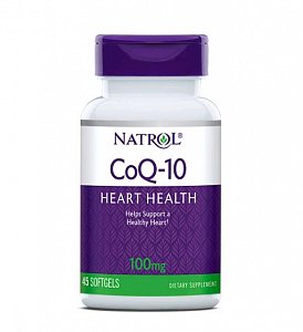 Natrol Коэнзим Q-10 капсулы гелевые 100 мг 45 шт. (БАД)