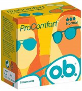 o.b. Procomfort Тампоны Normal 8 шт. o.b. Procomfort Тампоны Normal 8 шт.