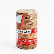 Lauma Бинт эластичный 8 смx0,6 м