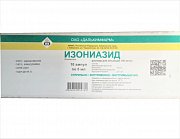 Изониазид раствор для инъекций 10% ампулы 5 мл 10 шт. Изониазид