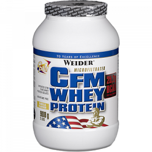Weider CFM Whey Protein нейтральная банка 908 г.