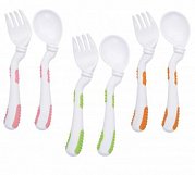 Мир детства 17402 набор вилочка+ложечка 4+