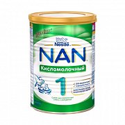 NAN 1 Кисломолочная смесь с рождения 400 г