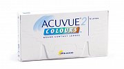 Acuvue 2 Colours Линзы BLU 0.00 голубые, радиус 8,7
