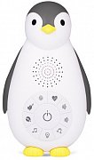 Zazu Ночник и музыкальный бокс Пингвиненок Zoe Серый