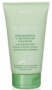 Cosmedic Крем-шампунь с экстрактом плаценты для окрашенных волос 150 мл