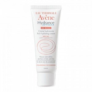 Avene Hydrance Optimale UV Riche Крем насыщенный увлажняющий для сухой кожи SPF20 40 мл