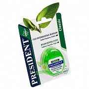 PresiDENT Зубная нить фитофлосс классик с мятой 35 м